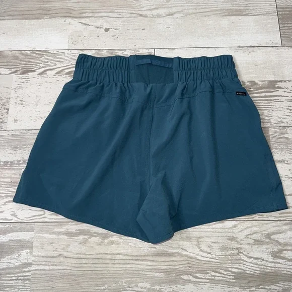 Kuhl Shorts Womens Small Blue Lightweight Hiking Athletic Elastic Waist Pockets - Picture 8 of 10